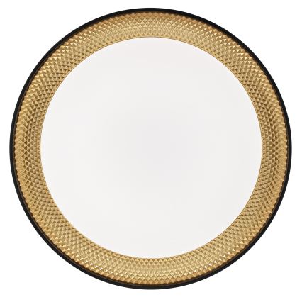 Brilliant - Zatemnljivo stropno svetilo WALDO LED/36W/230V 3000-6500K pr. 48,5 cm črna/zlata + daljinski upravljalnik