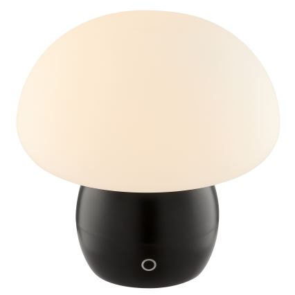 Brilliant - LED zatemnjevalna polnilna namizna svetilka na dotik DUPIS LED/2W/5V 2700K 1800 mAh črna