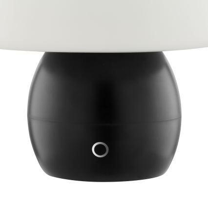 Brilliant - LED zatemnjevalna polnilna namizna svetilka na dotik DUPIS LED/2W/5V 2700K 1800 mAh črna