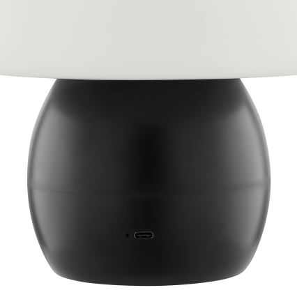 Brilliant - LED zatemnjevalna polnilna namizna svetilka na dotik DUPIS LED/2W/5V 2700K 1800 mAh črna