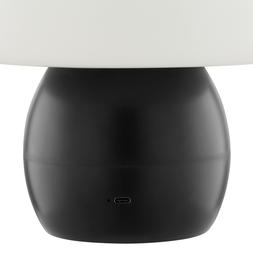 Brilliant - LED zatemnjevalna polnilna namizna svetilka na dotik DUPIS LED/2W/5V 2700K 1800 mAh črna