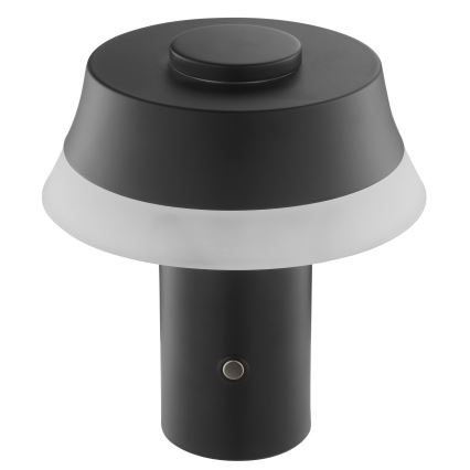 Brilliant - LED zatemnjevalna polnilna namizna svetilka na dotik KINICH LED/2,5W/5V 2700K 2600 mAh črna