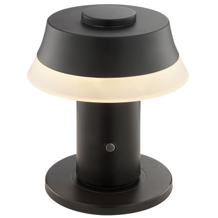Brilliant - LED zatemnjevalna polnilna namizna svetilka na dotik KINICH LED/2,5W/5V 2700K 2600 mAh črna