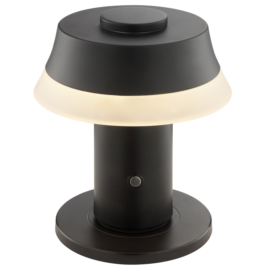 Brilliant - LED zatemnjevalna polnilna namizna svetilka na dotik KINICH LED/2,5W/5V 2700K 2600 mAh črna