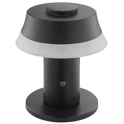 Brilliant - LED zatemnjevalna polnilna namizna svetilka na dotik KINICH LED/2,5W/5V 2700K 2600 mAh črna