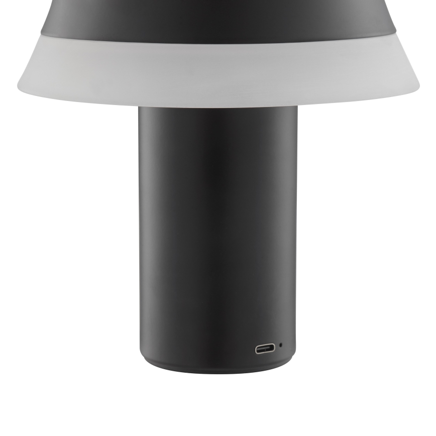 Brilliant - LED zatemnjevalna polnilna namizna svetilka na dotik KINICH LED/2,5W/5V 2700K 2600 mAh črna
