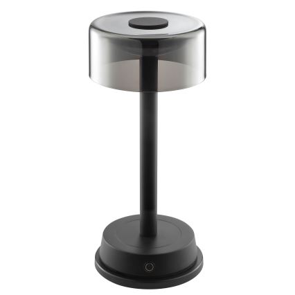 Brilliant - LED zatemnjiva polnilna namizna zunanja svetilka z upravljanjem na dotik RAZOR LED/2,5W/5V 2700K 2600 mAh IP44 črna