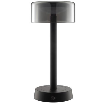 Brilliant - LED zatemnjiva polnilna namizna zunanja svetilka z upravljanjem na dotik RAZOR LED/2,5W/5V 2700K 2600 mAh IP44 črna