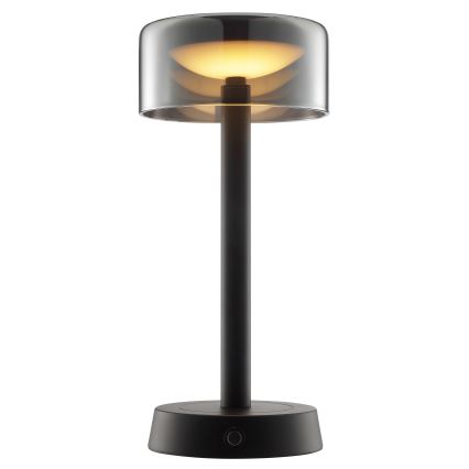 Brilliant - LED zatemnjiva polnilna namizna zunanja svetilka z upravljanjem na dotik RAZOR LED/2,5W/5V 2700K 2600 mAh IP44 črna