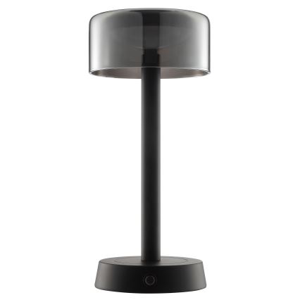 Brilliant - LED zatemnjiva polnilna namizna zunanja svetilka z upravljanjem na dotik RAZOR LED/2,5W/5V 2700K 2600 mAh IP44 črna