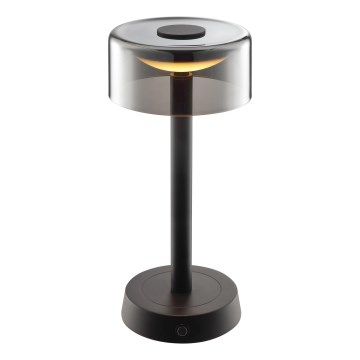 Brilliant - LED zatemnjiva polnilna namizna zunanja svetilka z upravljanjem na dotik RAZOR LED/2,5W/5V 2700K 2600 mAh IP44 črna
