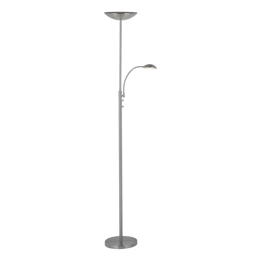 Brilliant - LED zatemnjiva stoječa svetilka ROSANNA 2xLED/13W/230V matni krom
