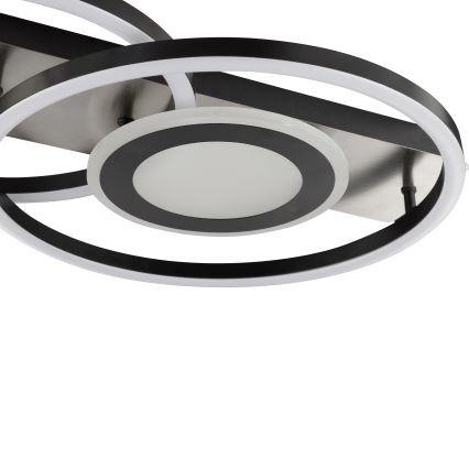 Brilliant - LED zatemnjiva stropna svetilka MAUREEN LED/27W/230V črna