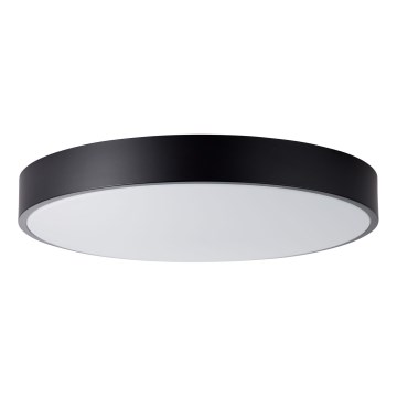 Brilliant - LED Zatemnjiva stropna svetilka SLIMLINE LED/60W/230V 3000-6500K premer 49 cm črna + daljinski upravljalnik