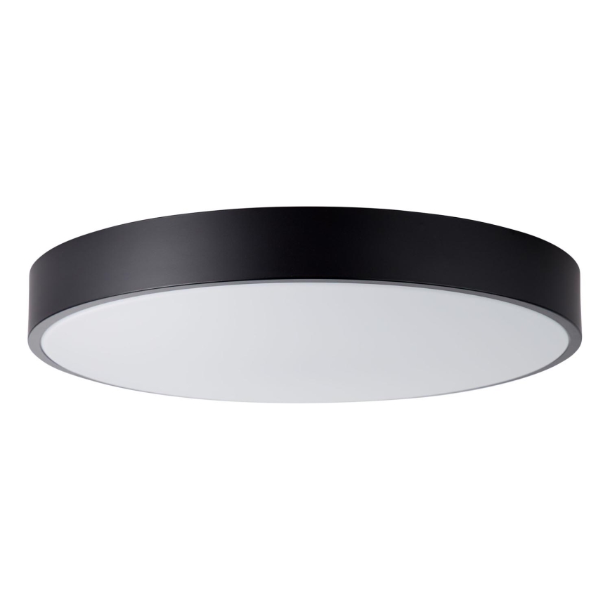Brilliant - LED Zatemnjiva stropna svetilka SLIMLINE LED/60W/230V 3000-6500K premer 49 cm črna + daljinski upravljalnik