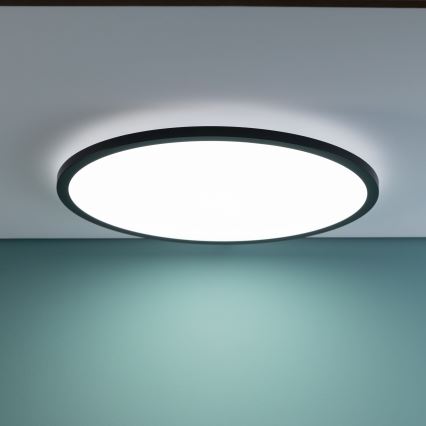 Brilliant - zatemnljivo LED stropno svetilo TUCO LED/33W/230V 3000-6500K premer 50 cm črna + daljinski upravljalnik