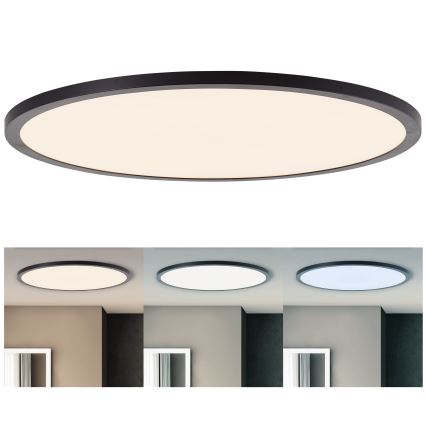 Brilliant - zatemnljivo LED stropno svetilo TUCO LED/33W/230V 3000-6500K premer 50 cm črna + daljinski upravljalnik