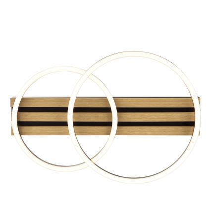 Brilliant - LED Zatemnjivo stropno svetilo CALMA LED/21W/230V črna