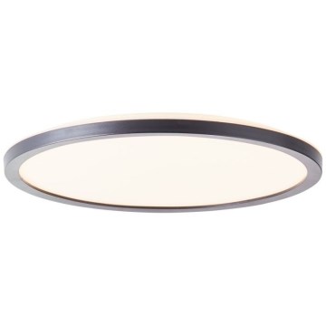 Brilliant - LED Zatemnljivo stropno svetilo SORELL LED/18W/230V 3000-6500K premer 29 cm črna + daljinski upravljalnik