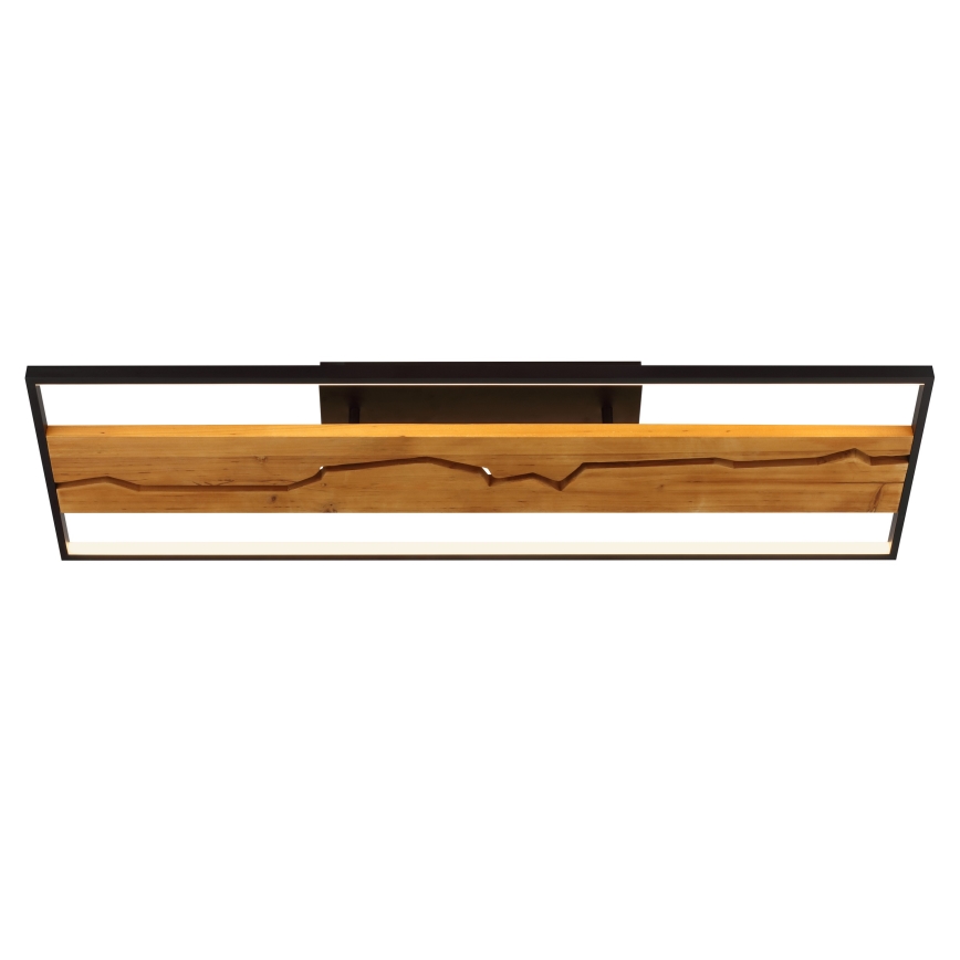 Brilliant - LED stropna svetilka z zatemnjevanjem THUNDER LED/42W/230V, iz borovine