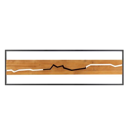 Brilliant - LED stropna svetilka z zatemnjevanjem THUNDER LED/42W/230V, iz borovine