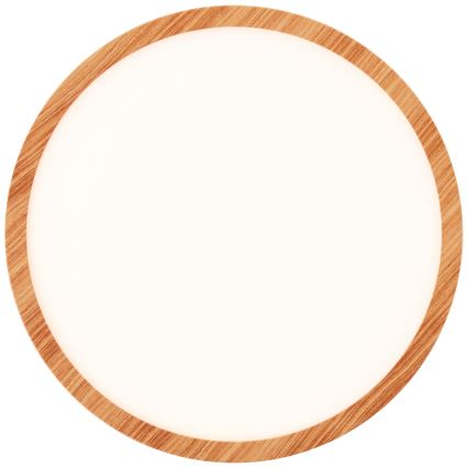 Brilliant - LED stropna svetilka TUCO LED/20W/230V z možnostjo zatemnitve pr. 29,5 cm bela/bež