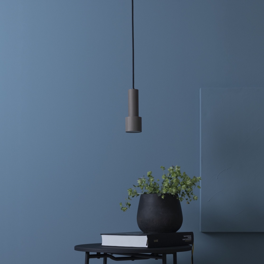 Brilliant - Lestenec na vrvici CADIZ 1xGU10/10W/230V pr. 12,5 cm bron