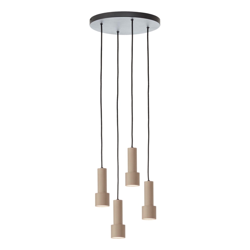Brilliant - Lestenec na vrvici CADIZ 4xGU10/10W/230V pr. 35 cm bron