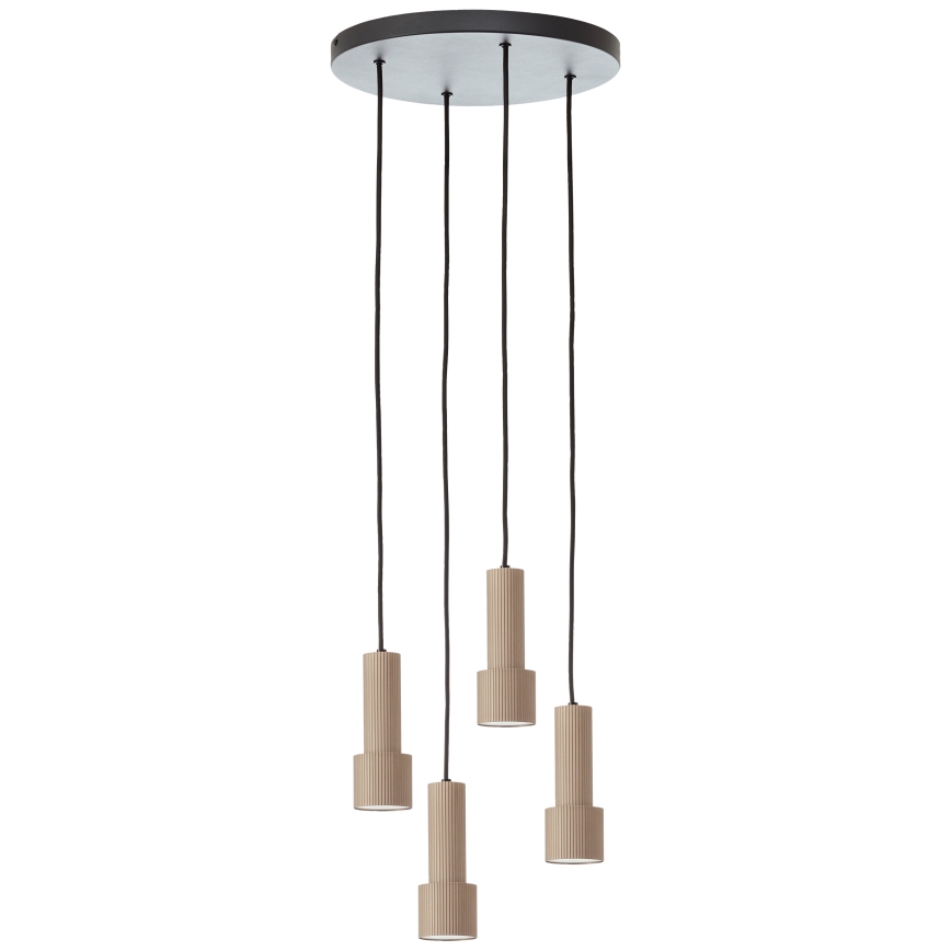 Brilliant - Lestenec na vrvici CADIZ 4xGU10/10W/230V pr. 35 cm bron