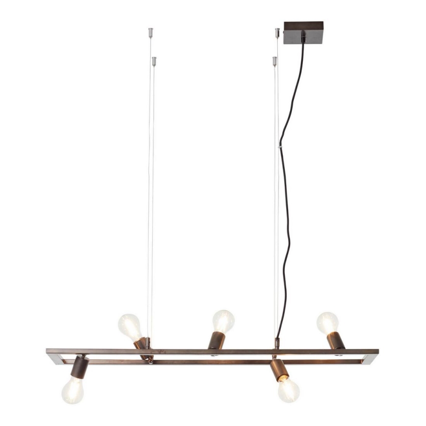 Brilliant - Lestenec na vrvici KALLA 5xE27/40W/230V