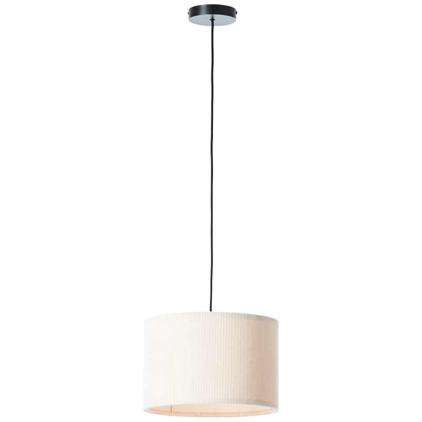 Brilliant - Lestenec na vrvici TONY 1xE27/20W/230V pr. 35 cm krem barva
