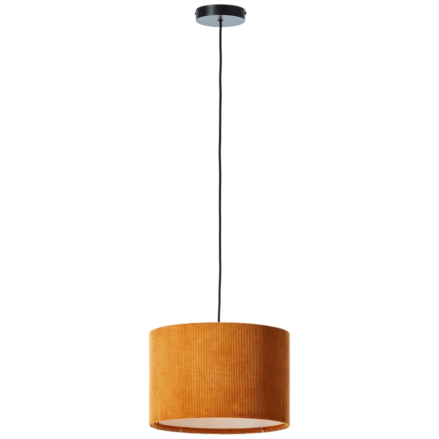 Brilliant - Lestenec na vrvici TONY 1xE27/20W/230V pr. 35 cm oranžna
