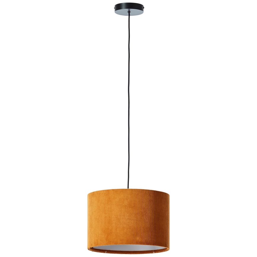 Brilliant - Lestenec na vrvici TONY 1xE27/20W/230V pr. 35 cm oranžna