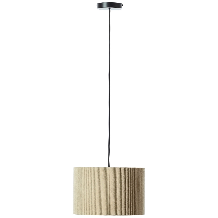 Brilliant - Lestenec na vrvici TONY 1xE27/20W/230V pr. 35 cm rjava