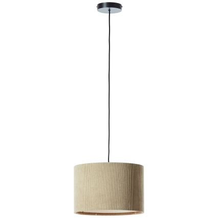 Brilliant - Lestenec na vrvici TONY 1xE27/20W/230V pr. 35 cm rjava