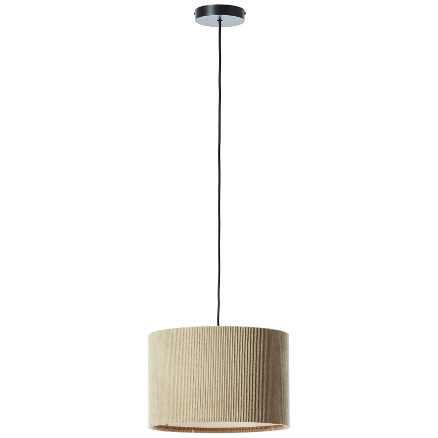 Brilliant - Lestenec na vrvici TONY 1xE27/20W/230V pr. 35 cm rjava