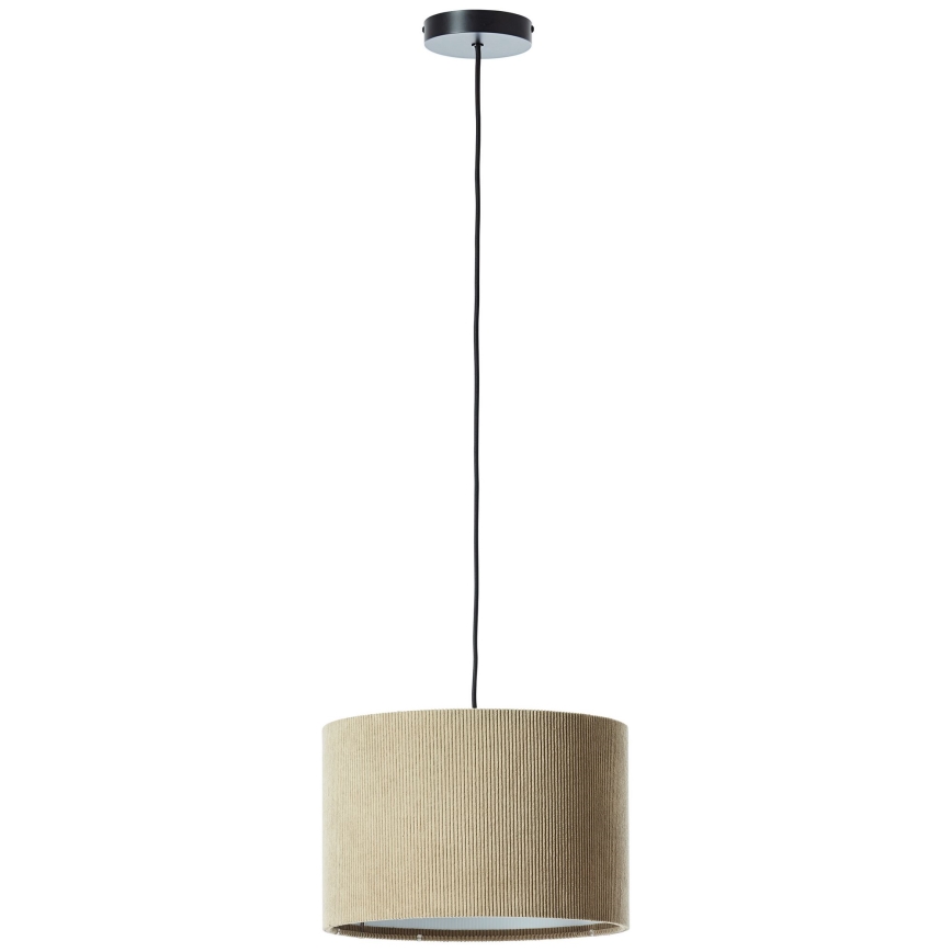 Brilliant - Lestenec na vrvici TONY 1xE27/20W/230V pr. 35 cm rjava