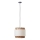 Brilliant - Lestenec na vrvici WATERLILLY 1xE27/60W/230V pr. 35 cm krem barva