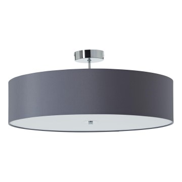 Brilliant - Nadgradni lestenec ANDRIA 3xE27/60W/230V pr. 60 cm antracit