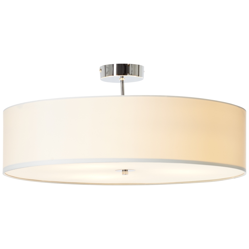 Brilliant - Nadgradni lestenec ANDRIA 3xE27/60W/230V pr. 60 cm bela