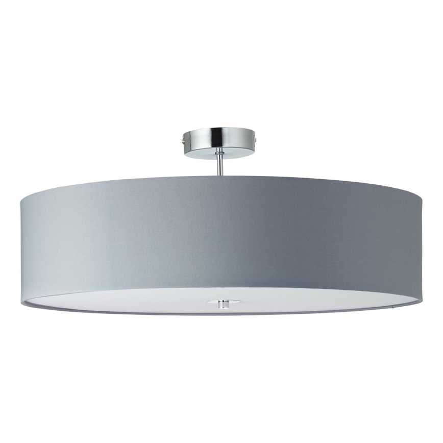 Brilliant - Nadgradni lestenec ANDRIA 3xE27/60W/230V pr. 60 cm siva