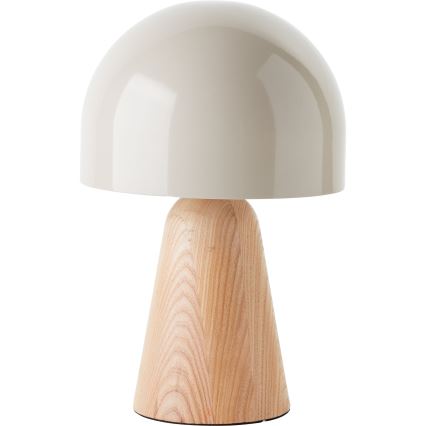 Brilliant - Namizna svetilka NALAM 1xE14/40W/230V bež/pepel - FSC certifikat