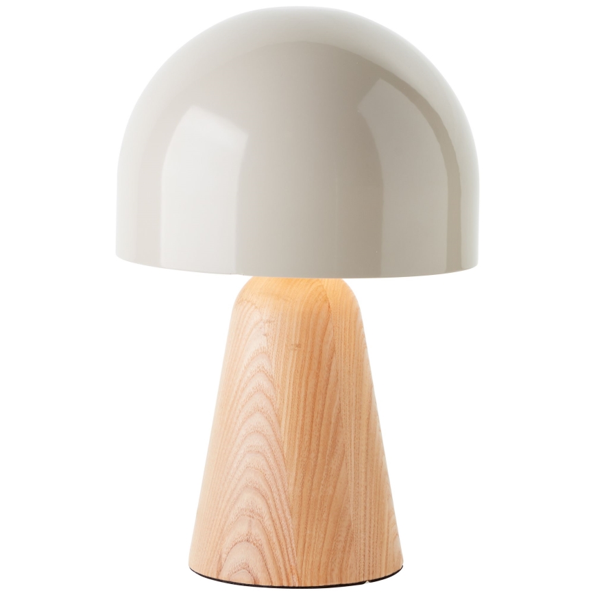 Brilliant - Namizna svetilka NALAM 1xE14/40W/230V bež/pepel - FSC certifikat
