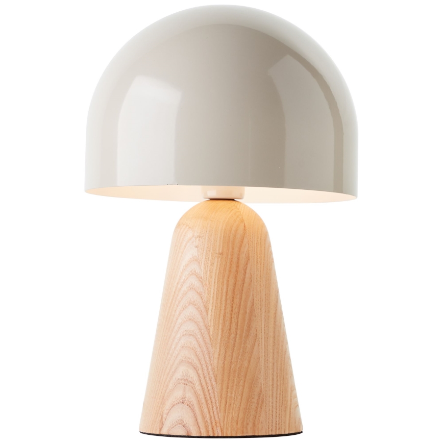 Brilliant - Namizna svetilka NALAM 1xE14/40W/230V bež/pepel - FSC certifikat