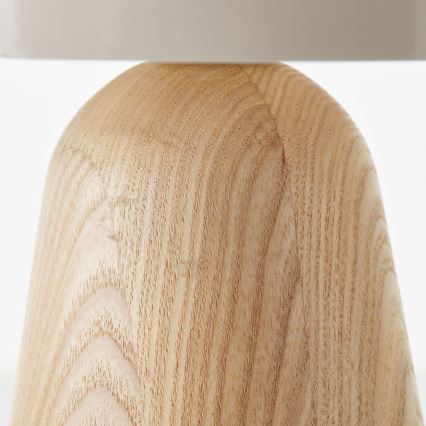 Brilliant - Namizna svetilka NALAM 1xE14/40W/230V bež/pepel - FSC certifikat