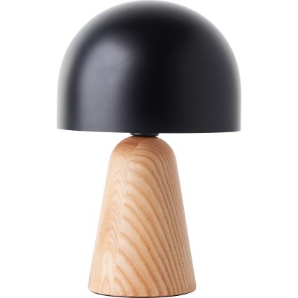 Brilliant - Namizna svetilka NALAM 1xE14/40W/230V črna/pepel - FSC certifikat