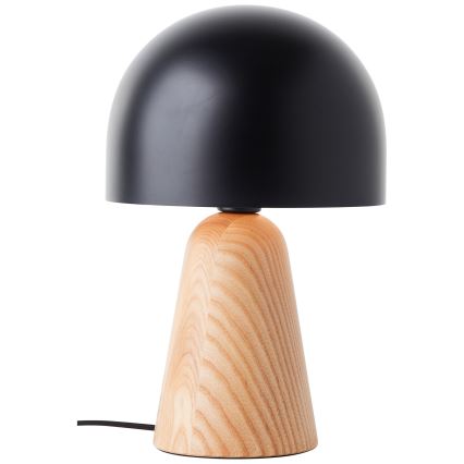 Brilliant - Namizna svetilka NALAM 1xE14/40W/230V črna/pepel - FSC certifikat