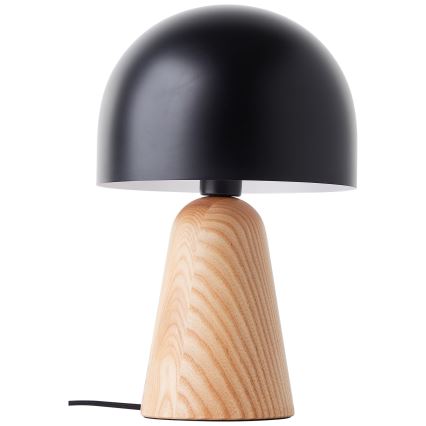 Brilliant - Namizna svetilka NALAM 1xE14/40W/230V črna/pepel - FSC certifikat