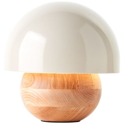 Brilliant - Namizna svetilka NALAM 1xE14/40W/230V siva/pepel - FSC certifikat