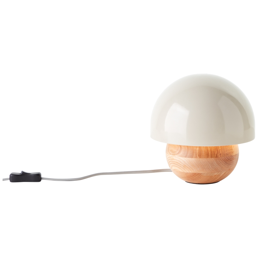 Brilliant - Namizna svetilka NALAM 1xE14/40W/230V siva/pepel - FSC certifikat